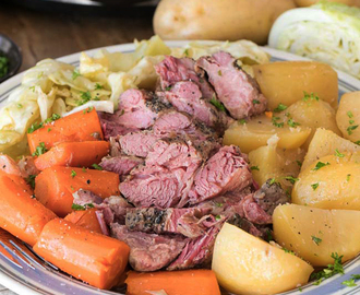 Corned Beef and Cabbage Slow Cooker Recipe
