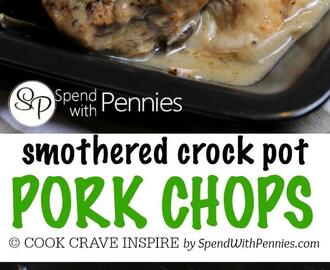 Smothered Crock Pot Pork Chops