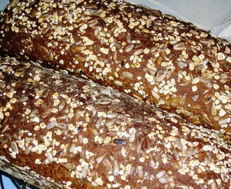 Pan de molde con trigo y centeno integral