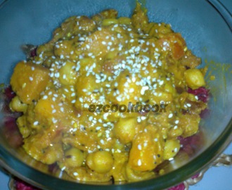 Pumpkin Chickpeas Curry