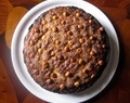 Torta rustica di nocciole e uvetta - Rustic hazelnuts and raisin cake