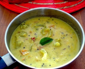 Pudalangai Kootu Recipe | South Indian Snake Gourd Kootu Recipe