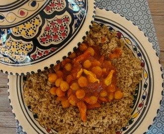 Cous Cous alla marocchina con ceci e pollo