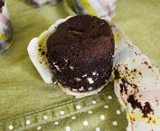 Muffins ultra gourmands aux 3 chocolats