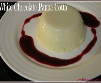 White Chocolate Panna Cotta