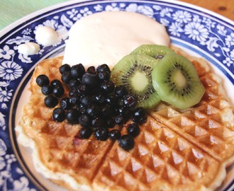 Gluteenittomat Aamiaisvohvelit//Gluten Free Breakfast Waffles