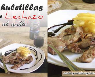 Chuletillas de Lechazo al Ajillo – Corderolechal.com