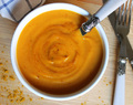 Crema de zanahoria con curry. Receta