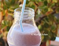 Blueberry and Oats Smoothie