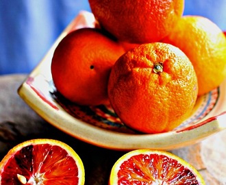 Upside-Down Blood Orange Polenta Cake Recipe (dairy-free/gluten-free)