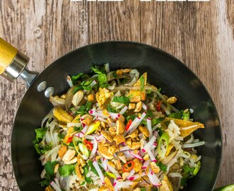 Recipe: Ultimate Vegetarian Pad Thai (& EZ Tofu Press Giveaway RRP £35)