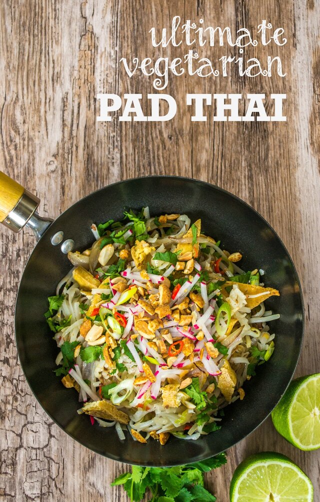 Recipe: Ultimate Vegetarian Pad Thai (& EZ Tofu Press Giveaway RRP £35)