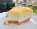 Krämig och enkel citroncheesecake