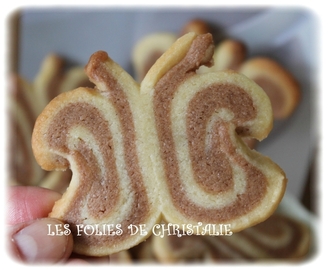 Biscuits papillons (Thermomix ou pas )