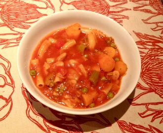 Recipe: Chunky minestrone soup