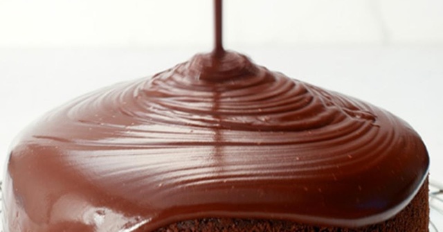 Chocolade ganache - chocoladeglazuur voor taart en cake