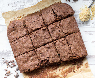 Healthy Vegan Chocolate Brownies Recipe