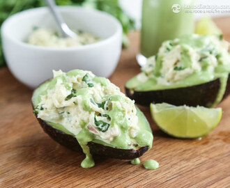 Book Review: Quick & Easy Ketogenic Cooking (Crab Stuffed Avocado)