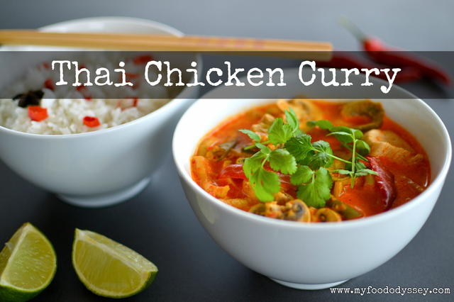 Thai Chicken Curry [Recipe]