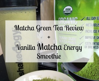 Vanilla Matcha Energy Smoothie