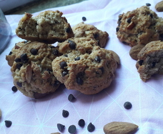 Cookies Amande/chocolat {Vegan}