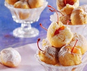 Le ciliegie fritte, Un delizioso dolce di Carnevale, facile e veloce da realizzare.