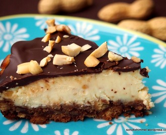 Creeeeemig, nussig, schokoladig: Erdnusscreme-Cheesecake