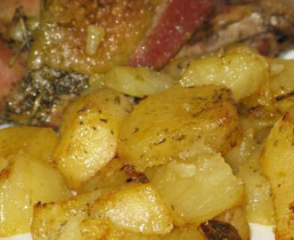 Pollo al forno con patate – ricetta