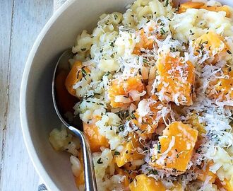 Butternut Squash Risotto with Parmesan