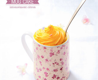 Recette : mug cake intensément citron