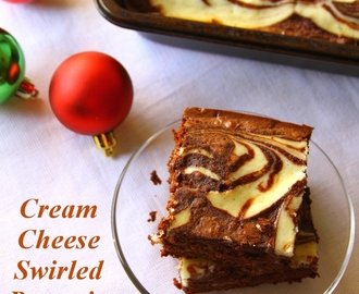Easy Dessert – Cream Cheese Swirled Or Marbled Brownies