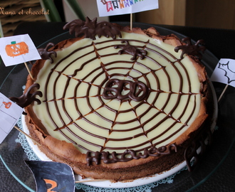 Gâteau Bellevue de Christophe Felder pour Halloween (fondant au chocolat)