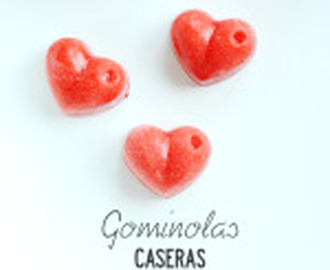 San Valentín Saludable:  Gominolas de fresas en forma de corazón