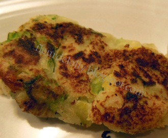 Potato Cakes with Brussels Sprouts