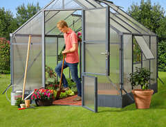 Växthus Premium 7,4m² - med...