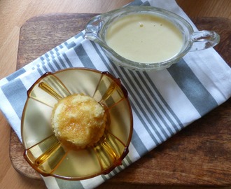 Low Syn Treacle Sponge Pudding and Custard