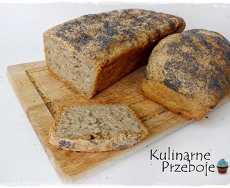 Chleb pszenno - żytni z makiem (na drożdżach)