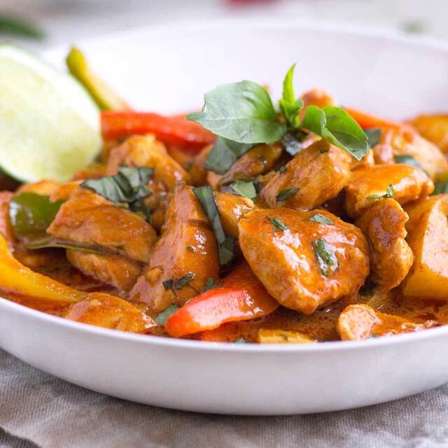 Creamy Thai Red Curry with Chicken