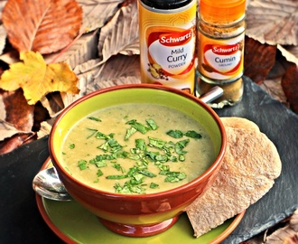 Curried Parsnip and Coriander Soup