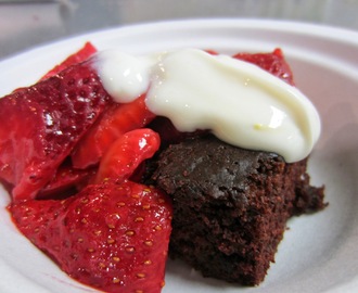 Chocolate Cake (dairy free, egg free, fat free, whole grain, clean eating)