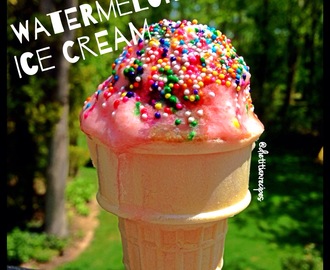 Healthy Watermelon Ice Cream
