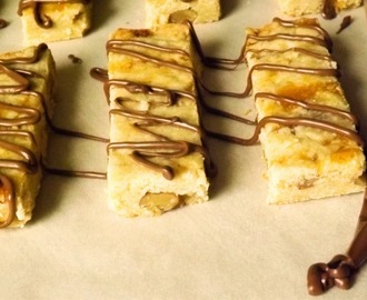 Apricot and Walnut Shortbread Fingers