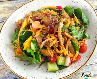 Super Low Syn Sweet Chilli Duck Salad With Orange and Pomegranate | Slimming World