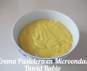 Crema Pastelera Hecha en el Microondas