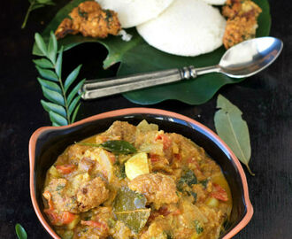 Chettinad Vada Curry Recipe | How to make Vada Curry recipe | Vadakari Recipe | South Indian Vada Curry Recipe | Side Dish for Idli Dosa