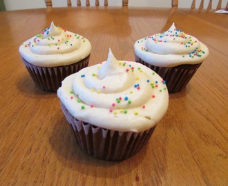 Cake Batter Cupcakes