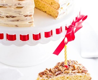 Gluten-free Birthday Cake (Sugar-free, Low Carb, Keto)