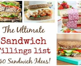 The Ultimate List of Sandwich Fillings