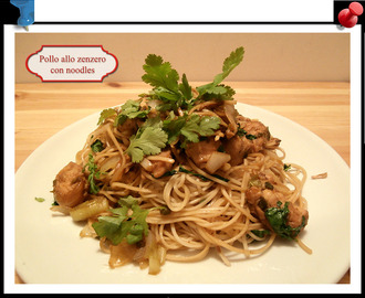 Jamie Oliver: pollo allo zenzero con noodles