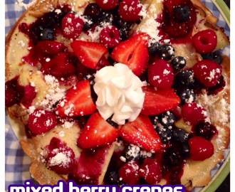 Mixed Berry Crepes
